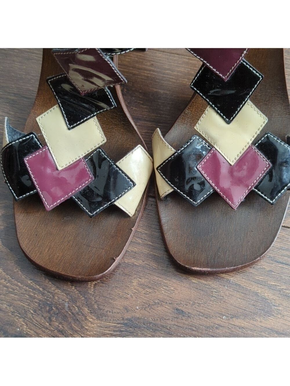 Vtg Miu Miu Heel Sandals - Picture 9 of 12